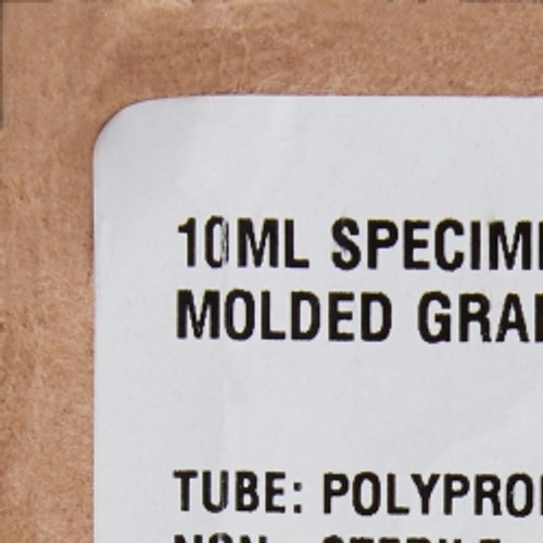 Globe® Scientific Storage and/or Transport Tube Plain 10 mL Screw Cap Polypropylene Tube (M-486546)