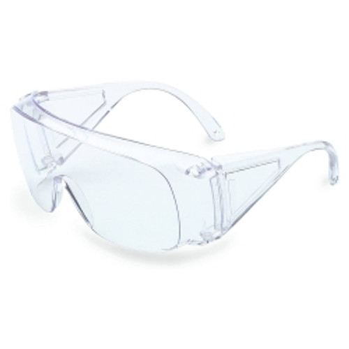 Safety Glasses Uvex Ultra-spec 1000 Wraparound Uncoated Clear Tint Polycarbonate Lens Clear Frame Over Ear One Size Fits Most (M-491151)