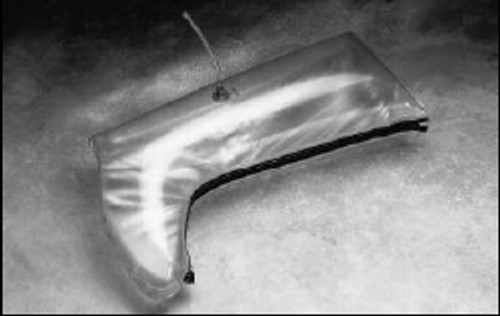 First Aid Splint Air Splint Full Leg Plastic Transparent (M-500330)