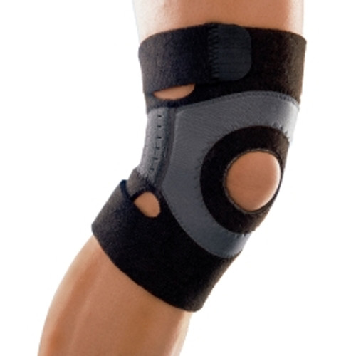 Knee Brace 3M™ Futuro™ Sport Moisture Control Medium Pull-On / Hook and Loop Strap Closure 15 to 17 Inch Knee Circumference Left or Right Knee (M-501904)