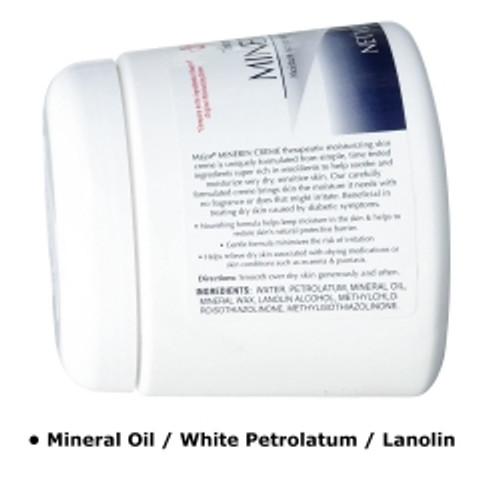 Hand and Body Moisturizer Minerin® 16 oz. Jar Unscented Cream (M-508052)