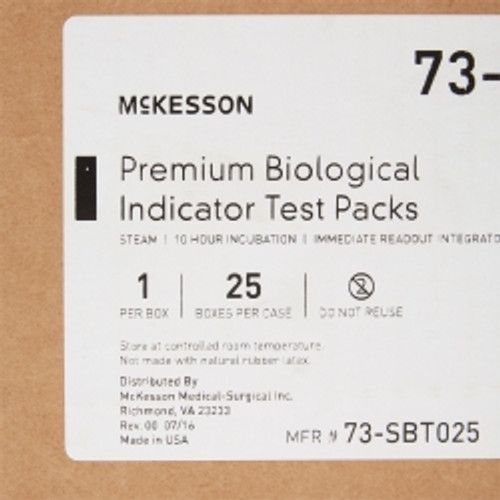 McKesson Sterilization Biological Indicator Pack Steam (M-524875)