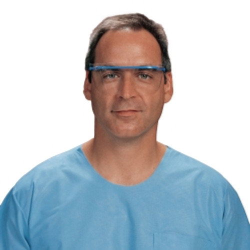 Safety Glasses SafeView Fit Over Clear Tint Assorted Color Frames Over Ear One Size Fits Most (M-547415)