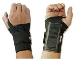 Wrist Support ProFlex® 4000 Single Strap Elastane / Elastic / Polyester Right Hand Tan X-Large (M-624628)