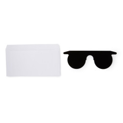 Post Mydriatic Glasses Easy Eyes Gray Tint Film Lens Slip-in One Size Fits Most (M-630758)