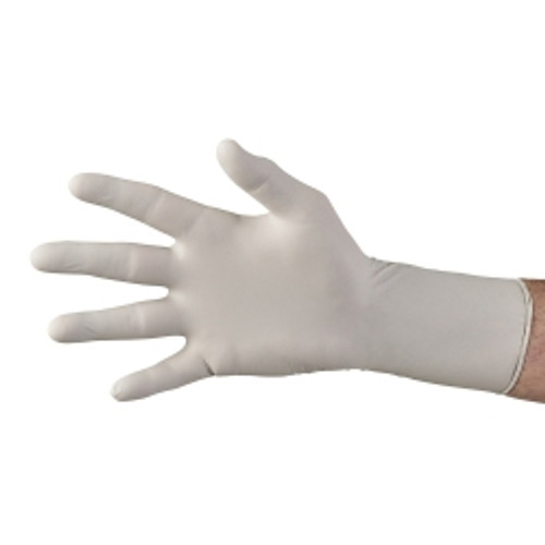 Exam Glove STERLING-XTRA® Small NonSterile Nitrile Extended Cuff Length Textured Fingertips Gray Chemo Tested (M-661062)
