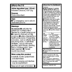 Poison Absorbent Kerr Insta-Char® 25 Gram / 120 mL Oral Suspension 120 mL (M-661449)