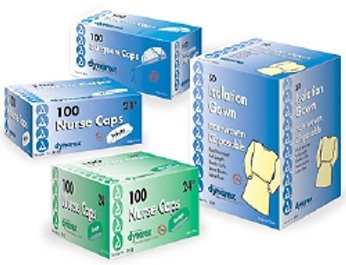 Protective Procedure Gown One Size Fits Most White NonSterile Not Rated Disposable (M-670155)