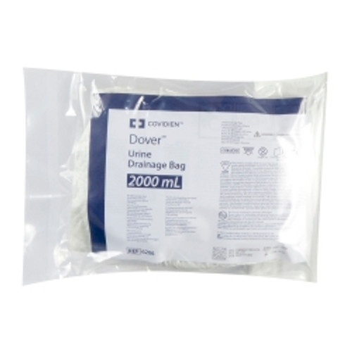 Urinary Drainage Bag Dover® 48 Inch Tubing 2000 mL Sterile Anti-Reflux Barrier (M-696938)