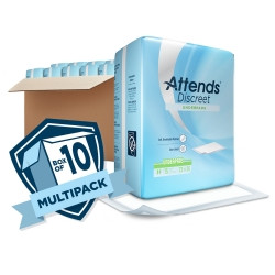 Disposable Underpad Attends® Discreet 23 X 36 Inch Polymer Light Absorbency,82707  (1/PK)