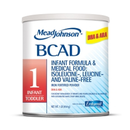 Pediatric Oral Supplement BCAD® 1 Unflavored 1 lb. Can Powder Iron Maple Syrup Urine Disease (MSUD) (M-712815)