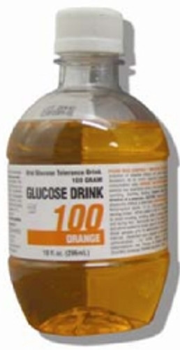 Glucose Tolerance Beverage Glucose Drink Orange 100 Gram 10 oz. per Bottle (M-736721)
