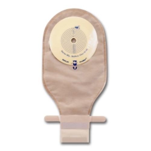Ostomy Pouch UltraMax™ One-Piece System 9 Inch Length Convex Light, Trim to Fit Drainable (M-738522)