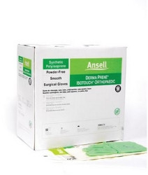 Surgical Glove GAMMEX® Non-Latex PI Ortho Size 8.5 Sterile Polyisoprene Standard Cuff Length Micro-Textured Light Green Chemo Tested (M-739497)