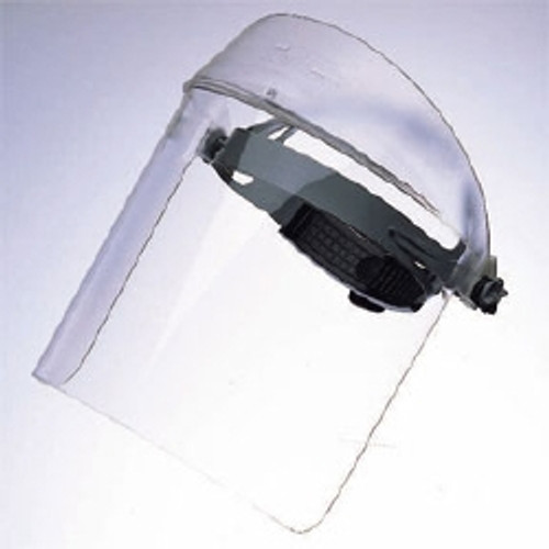 Wraparound Face Shield Oberon™ Face-Fit™ One Size Fits Most Full Length Chemical Resistant Reusable NonSterile (M-761757)