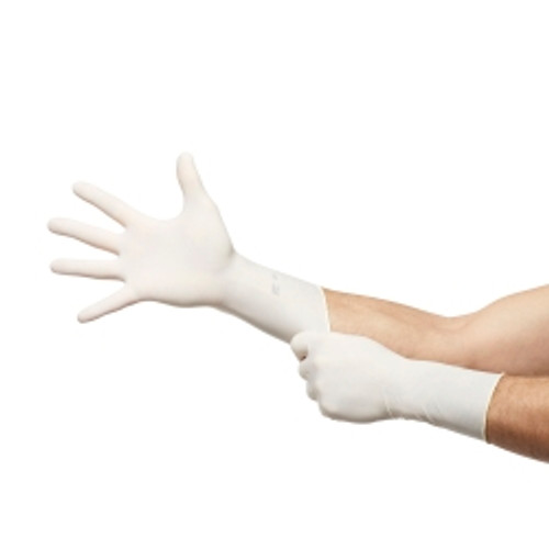 Surgical Glove GAMMEX® Non-Latex PI Size 7.5 Sterile Polyisoprene Standard Cuff Length Micro-Textured White Chemo Tested (M-765479)