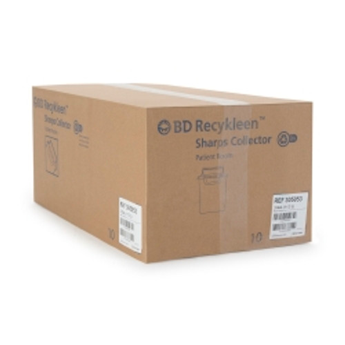 Sharps Container Recykleen™ Pearl Base 15-3/4 H X 13-1/2 W X 6 D Inch Horizontal Entry 3 Gallon (M-775429)