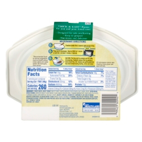 Thickened Food Thick & Easy® Purees 7 oz. Tray Scrambled Eggs / Potatoes Flavor Puree IDDSI Level 2 Mildly Thick (M-797229)