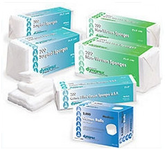 Gauze Sponge Dynarex® 4 X 4 Inch 200 per Pack NonSterile 16-Ply Square,84143  (200/BX)