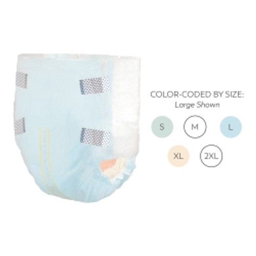 Unisex Adult Incontinence Brief Tranquility SmartCore™ Large Disposable Heavy Absorbency (M-801662)