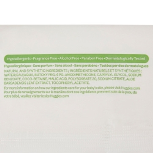 Baby Wipe Huggies® Natural Care® Soft Pack Unscented 56 Count (M-802117)