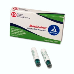 Sting and Bite Relief Medicaine® Topical Swab 6 mL Ampule (M-810181)