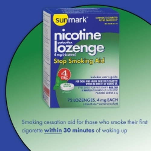 Stop Smoking Aid sunmark® 4 mg Strength Lozenge (M-823316)