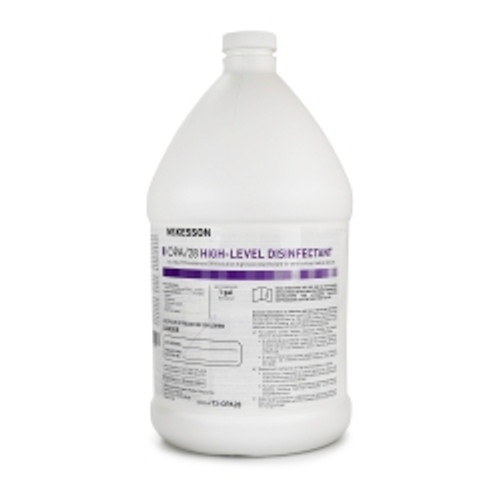 OPA High-Level Disinfectant McKesson OPA/28 RTU Liquid 1 gal. Jug Max 28 Day Reuse (M-852217)