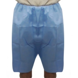 Exam Shorts 2X-Large Blue SMS Adult Disposable (M-853602)