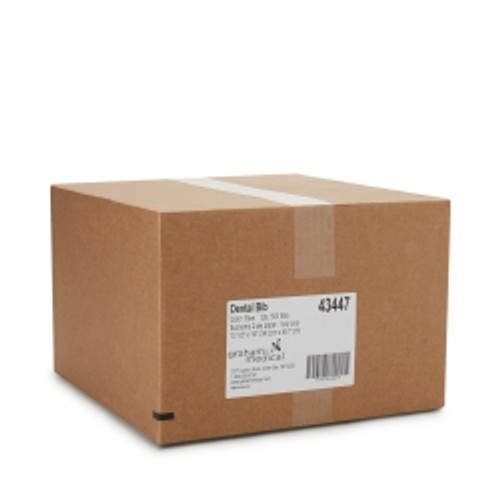 Dental Bib graham medical® 13-1/2 W X 18 L Inch Blue NonSterile (M-863412)