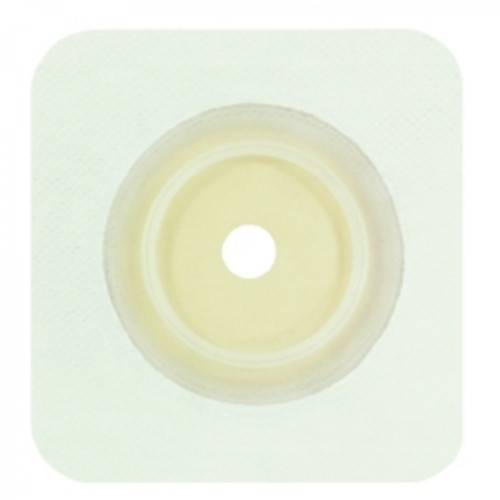 Ostomy Barrier Securi-T® Trim to Fit, Standard Wear Flexible Tape 70 mm Flange Up to 2-1/4 Inch Opening 5 X 5 Inch (M-902309)
