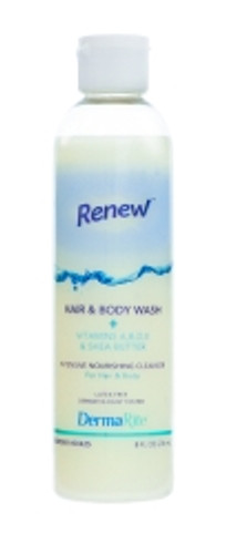 Shampoo and Body Wash Renew™ 8 oz. Flip Top Bottle Coconut Scent (M-902355)