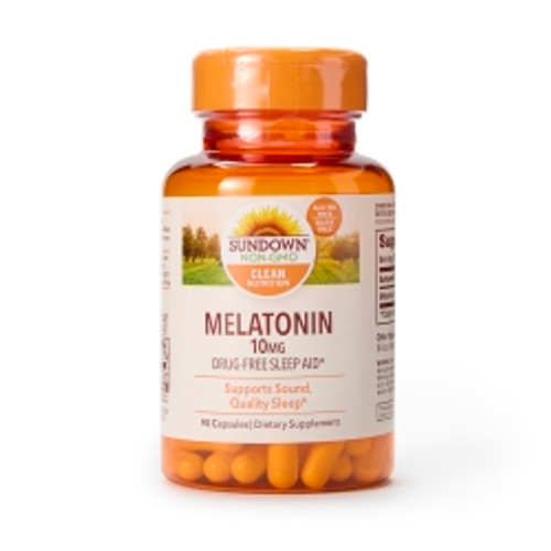 Natural Sleep Aid Sundown® Naturals 90 per Bottle Tablet 10 mg Strength (M-916869)