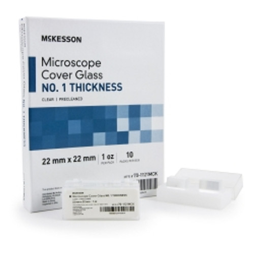 Cover Glass McKesson Square No. 1 Thickness 22 X 22 mm (M-938364)