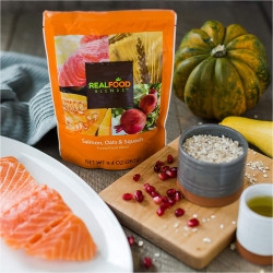 Tube Feeding Formula Real Food Blends™ Salmon Oats / Squash Flavor Liquid 9.4 oz. Pouch,86857  (1/EA)