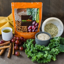 Tube Feeding Formula Real Food Blends™ Quinoa / Kale / Hemp Flavor Liquid 9.4 oz. Pouch,86858  (1/EA)