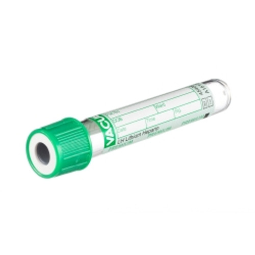 VACUETTE® Venous Blood Collection Tube Lithium Heparin Additive 1 mL Screw Cap Polyethylene Terephthalate (PET) Tube (M-996586)