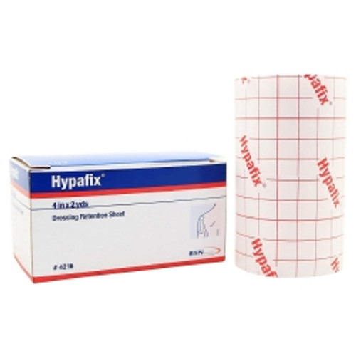 Dressing Retention Tape with Liner Hypafix® White 4 Inch X 2 Yard Nonwoven Polyester NonSterile (M-1080855)