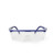 Protective Glasses McKesson Brand Side Shield Clear Tint Blue / Clear Frame Over Ear One Size Fits Most  (25/BX)