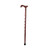 T-Handle Cane Brazos™ Wood 34 Inch Height Twisted Red Oak Print  (1/EA)
