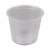 Food Container Conex Complements® Translucent Single Use Polypropylene 2-1/9 Inch  (2500/CS)