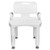 Bath Bench McKesson Removable Arms Plastic Frame Removable Backrest 21-1/4 Inch Seat Width  (1/EA)