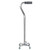 Small Base Quad Cane McKesson Steel 30 to 39 Inch Height Chrome  (1/EA)