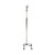 Small Base Quad Cane McKesson Steel 30 to 39 Inch Height Chrome  (1/EA)