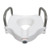 Raised Toilet Seat McKesson 5 Inch Height White 300 lbs. Weight Capacity  (1/EA)
