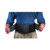 Back Brace Mueller® One Size Fits Most Hook and Loop Closure 28 to 50 Inch Waist Circumference 9 Inch Height Adult  (1/EA)