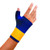 Wrist / Thumb Support Classic Neoprene / Nylon Left or Right Hand Navy Blue / Yellow Large  (1/EA)