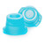 McKesson Tube Closure Polyethylene Snap Cap Blue 12 mm / 13 mm / 16 mm (Universal) Fits Most 12mm, 13mm and 16mm Evacuated Glass Blood Collection Tubes and Plastic Test Tubes NonSterile  (1000/BG)