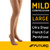 Compression Pantyhose 3M™ Futuro™ Energizing Waist High Large Nude Closed Toe  (12/BX)
