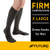 Compression Socks 3M™ Futuro™ Knee High X-Large Black Closed Toe  (1/PR)